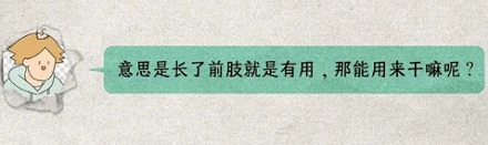 霸王龙前面两只小手手是干嘛用的？